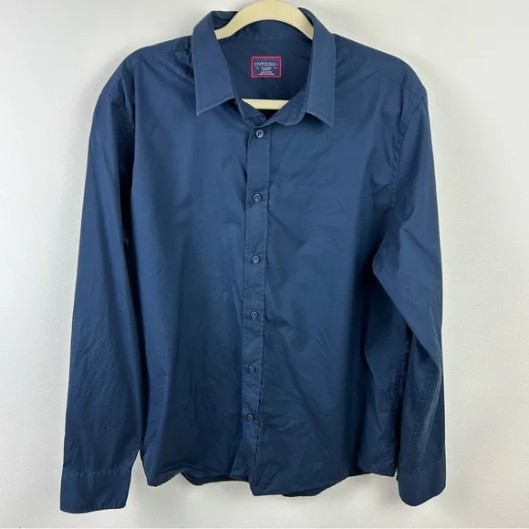 Bundle of long-sleeve Untuckit button down dress shirts size: XL - Picture 9 of 13